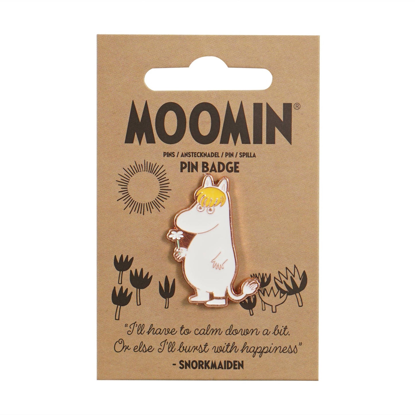 Moomin Pin - Snorkfräulein aus Metall