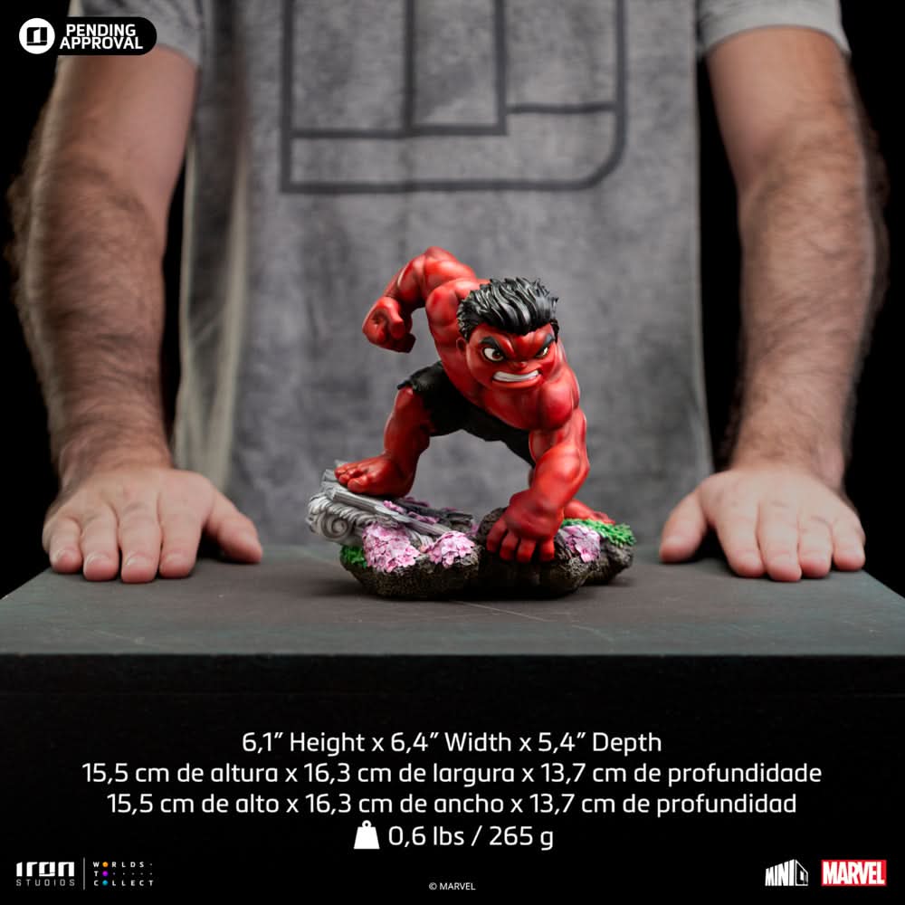 Red Hulk Figurine - Captain America: Brave New World - Mini Co. - Marvel