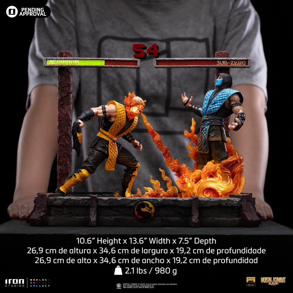 Scorpion Statue Fatality - Mortal Kombat - Art Scale 1/10