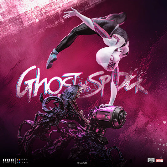 Ghost-Spider Statue - Spider-Man vs Villains Diorama - Art Scale 1/10 - Marvel Comics