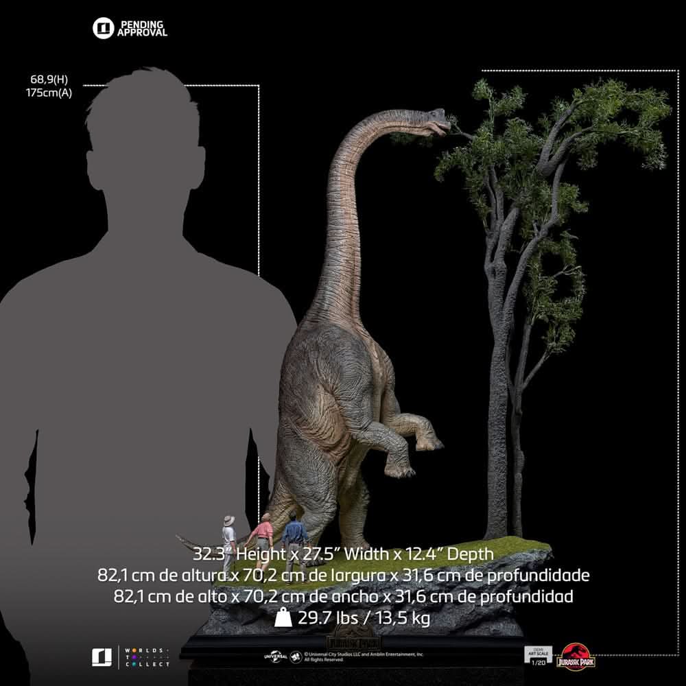 Statue Welcome to Jurassic Park (Special Edition) - Jurassic Park - Demi Art Scale 1/20