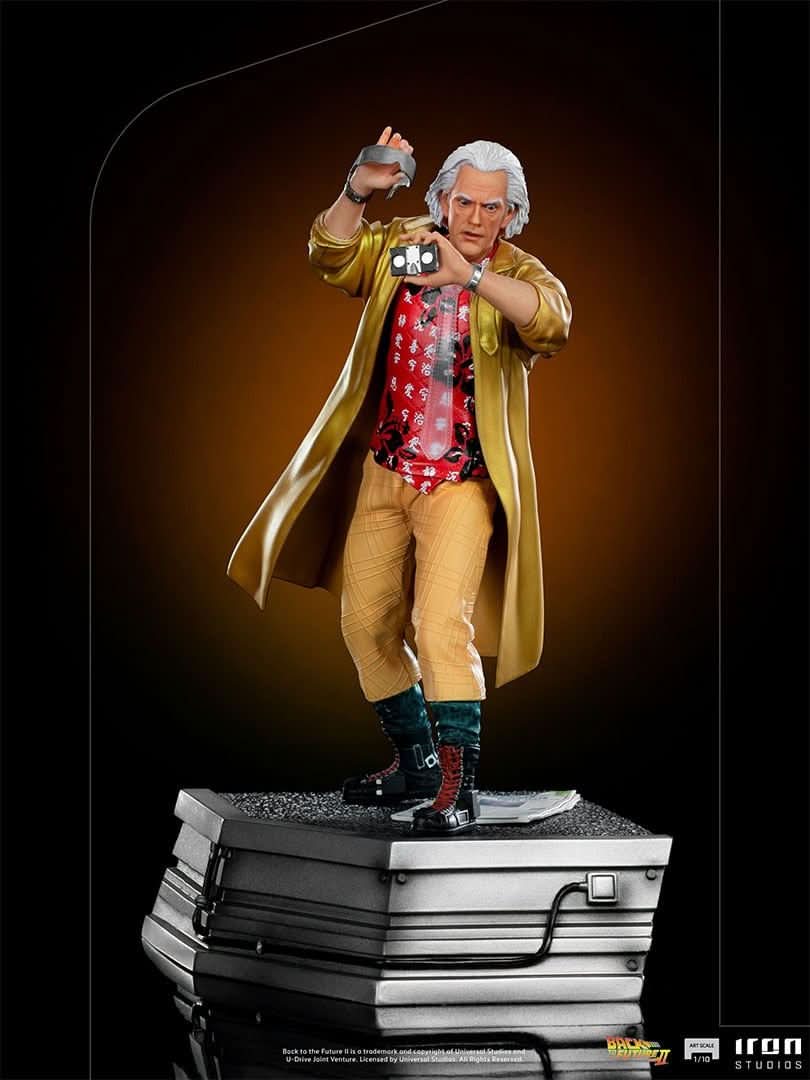 Doc Brown Statue - Back to the Future II - Art Scale 1/10