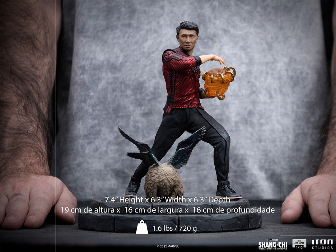 Shang-Chi and Morris Statue - Shang-Chi and The Legend of the Ten Rings - BDS Art Scale 1/10 - Marvel