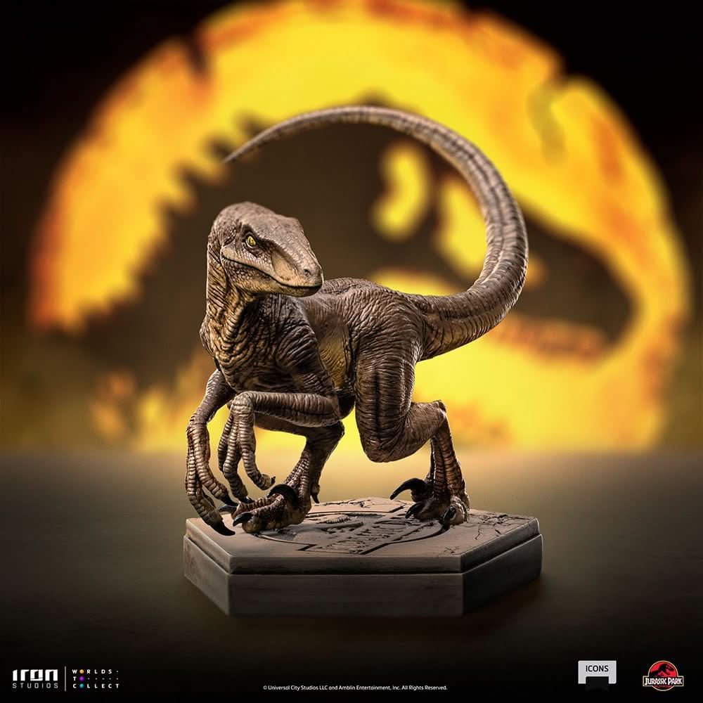 Statue Velociraptor C - Jurassic Park - Icons - Jurassic World