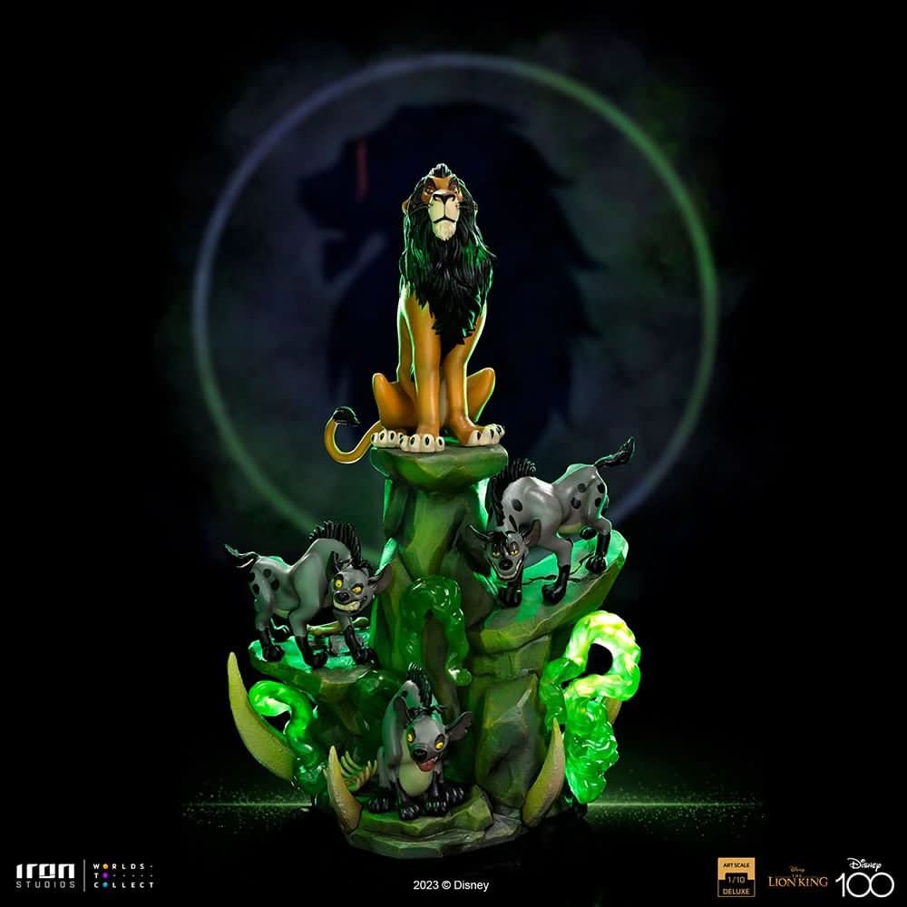 Statue Scar Deluxe - Disney 100th - The Lion King - Art Scale 1/10