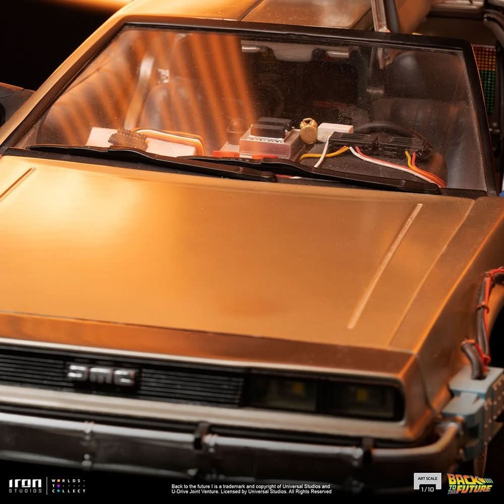 Statue Delorean - Back to the Future - Art Scale 1/10