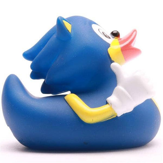 Blauer Igel-Ente