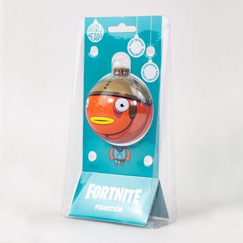 Fischstäbchen-Weihnachtskugel