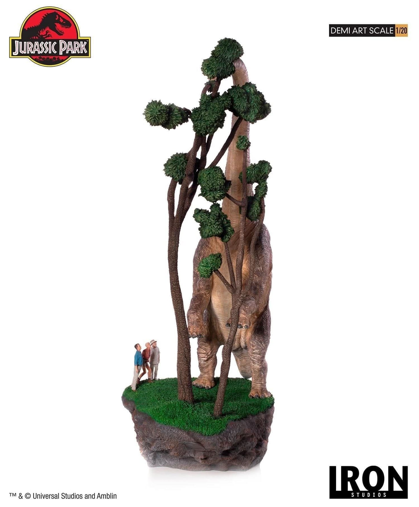 Statue Welcome To Jurassic Park - Jurassic Park - Maßstab 1:20