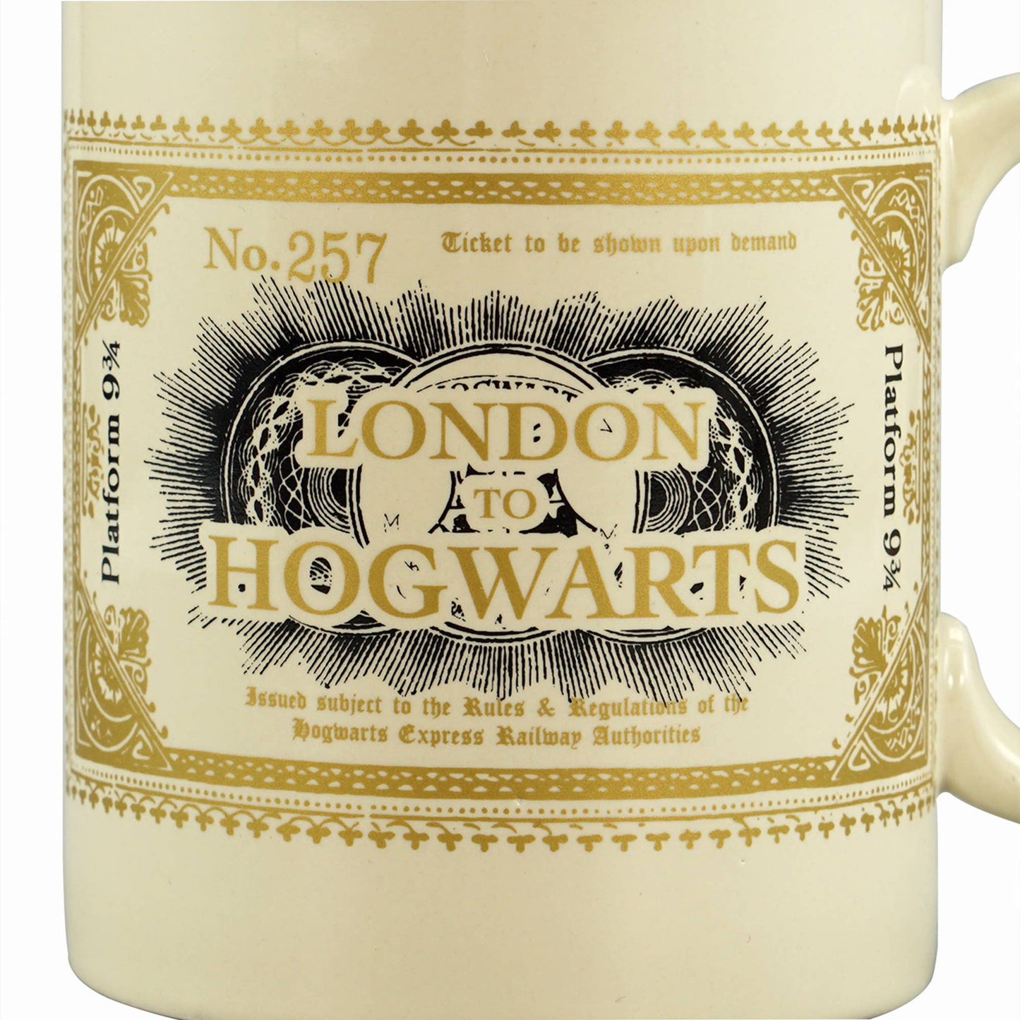 Harry Potter Mug - London Hogwarts Ticket