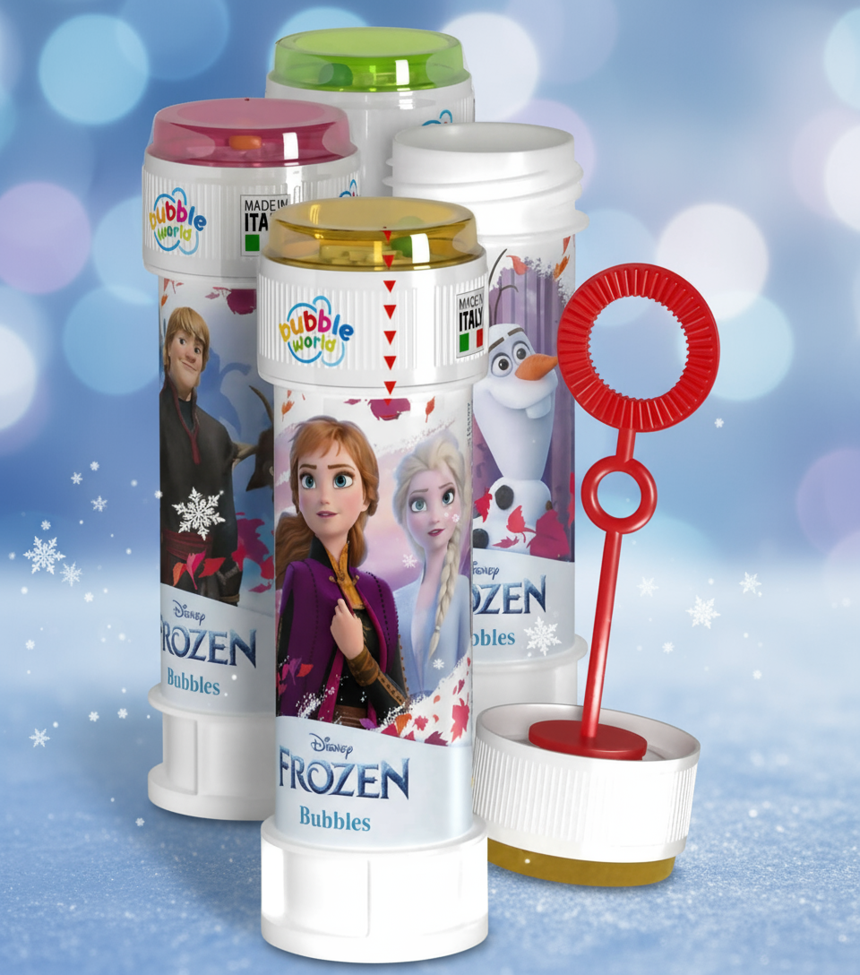 Bulles de Savon la Reine des Neiges