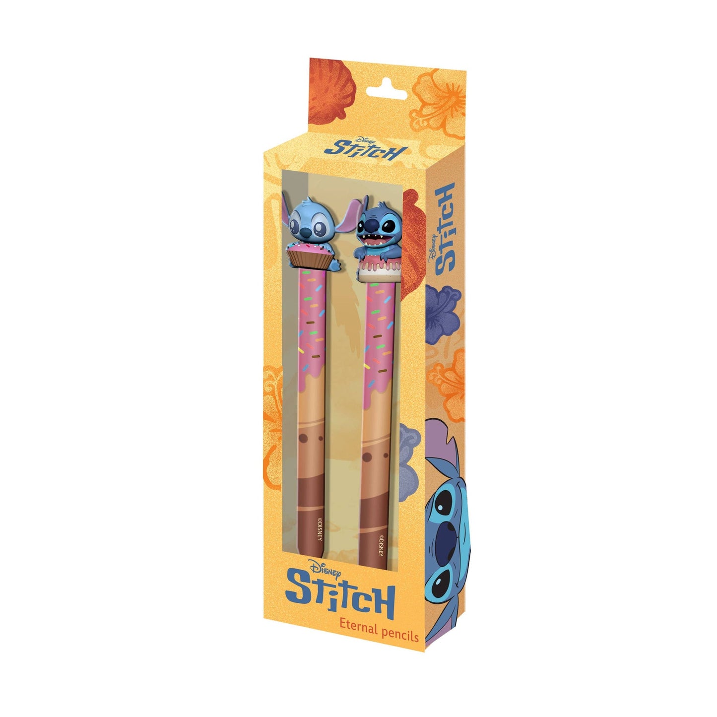 Pack de 2 Crayons Éternels Disney Lilo & Stitch « Mix »