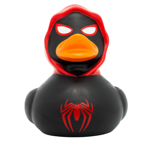 Canard Spidy Noir et Rouge Lilalu - vue 1