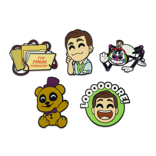 MatPat X FNAF Pin-Set