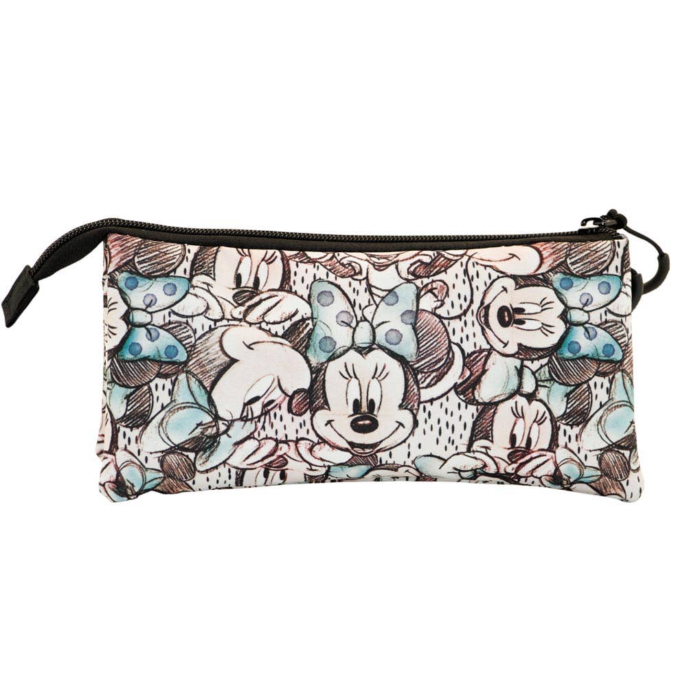 Trousse Triple Disney Minnie Mouse « Drawing »