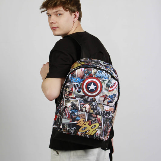 Marvel Captain America Rucksack - Comic