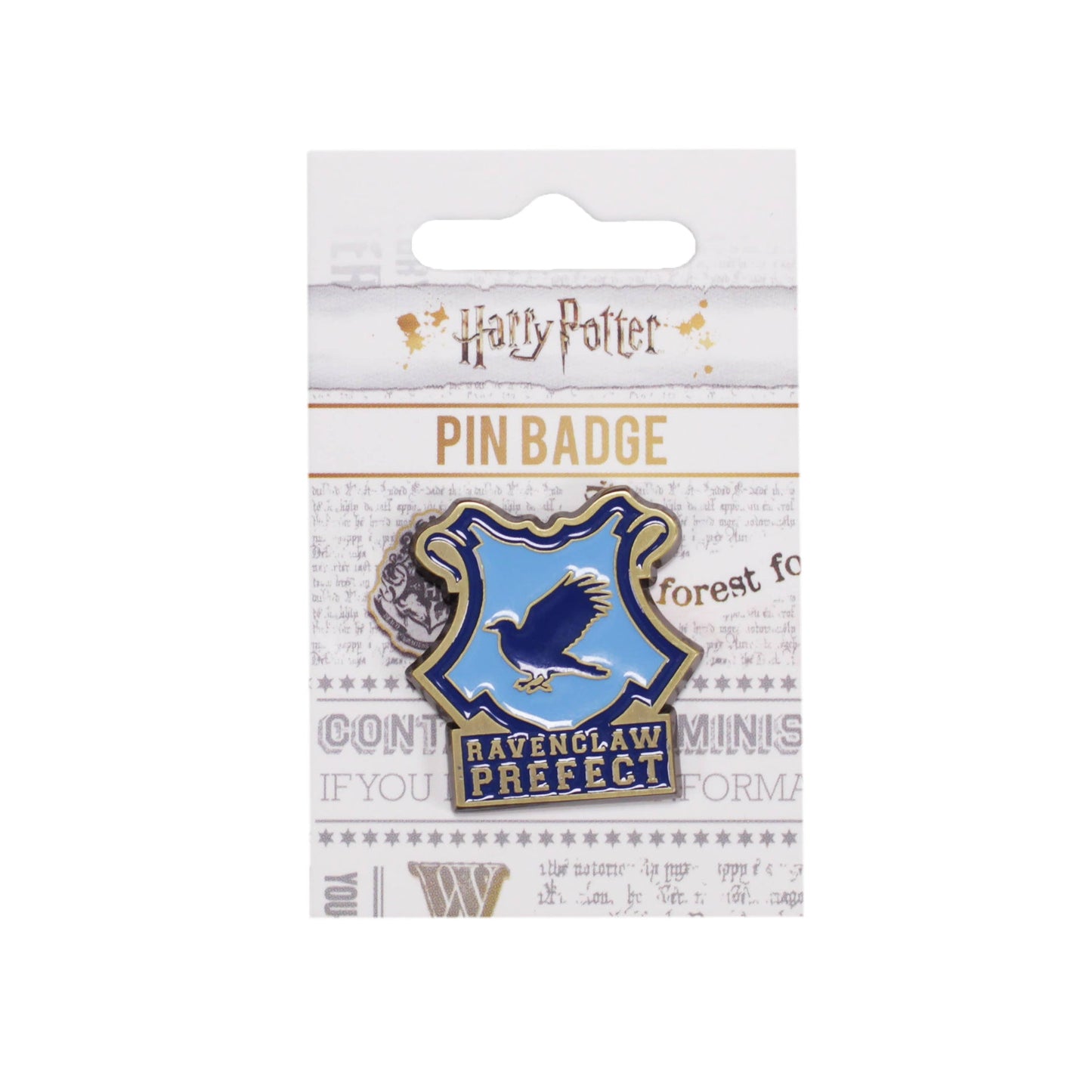 Badge en émail Harry Potter - préfet Serdaigle