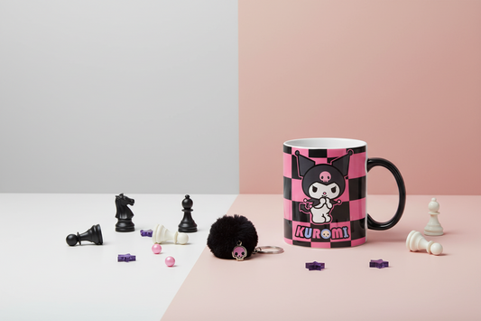 Mug Sanrio – Kuromi Damier