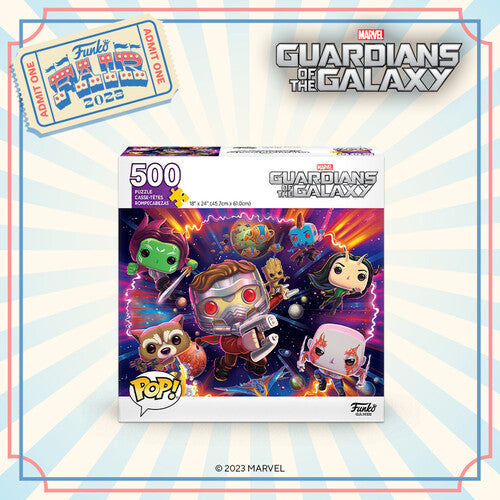 Puzzle Marvel Les Gardiens de la Galaxie - détail Funko