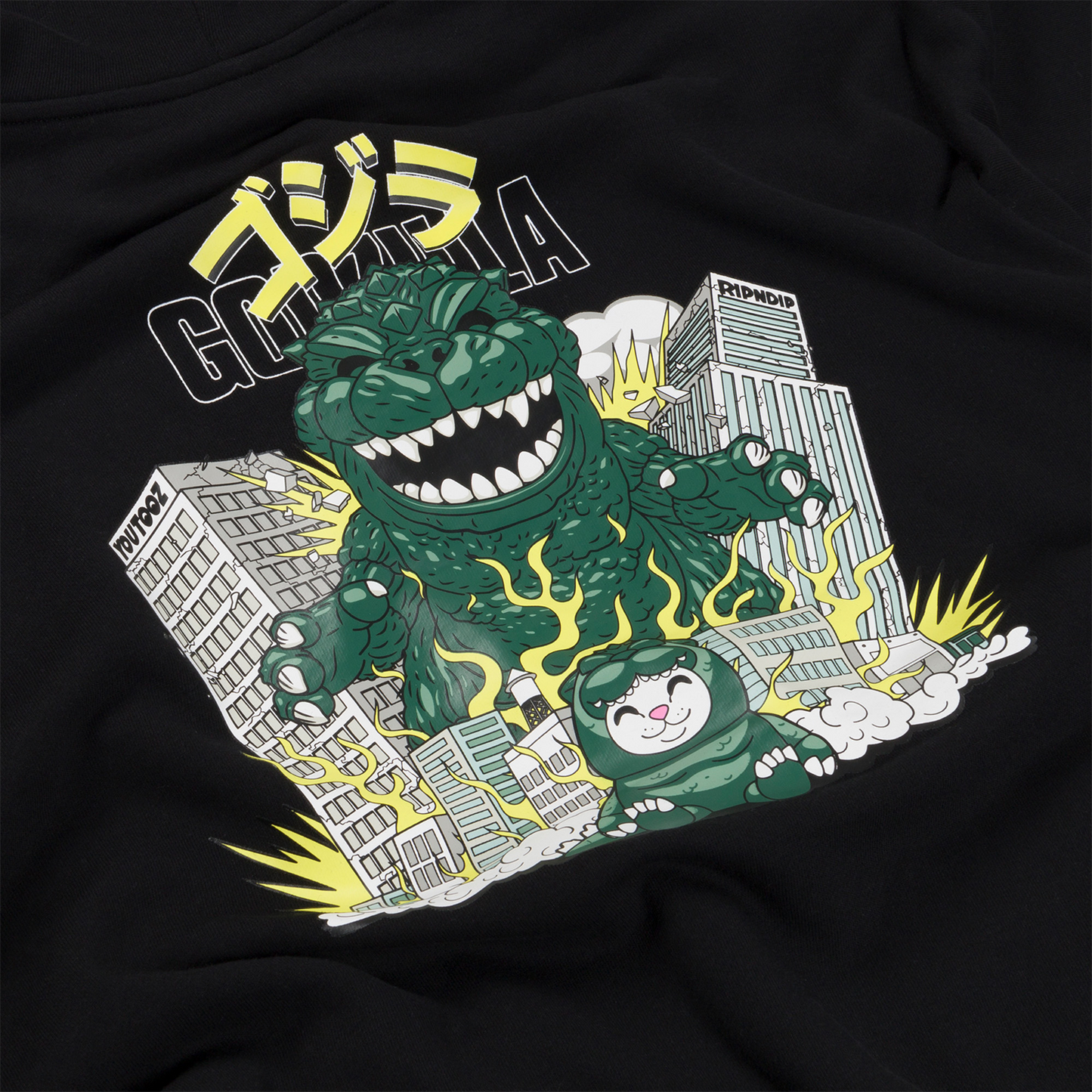 RIPnDIP X Godzilla Kapuzenpulli