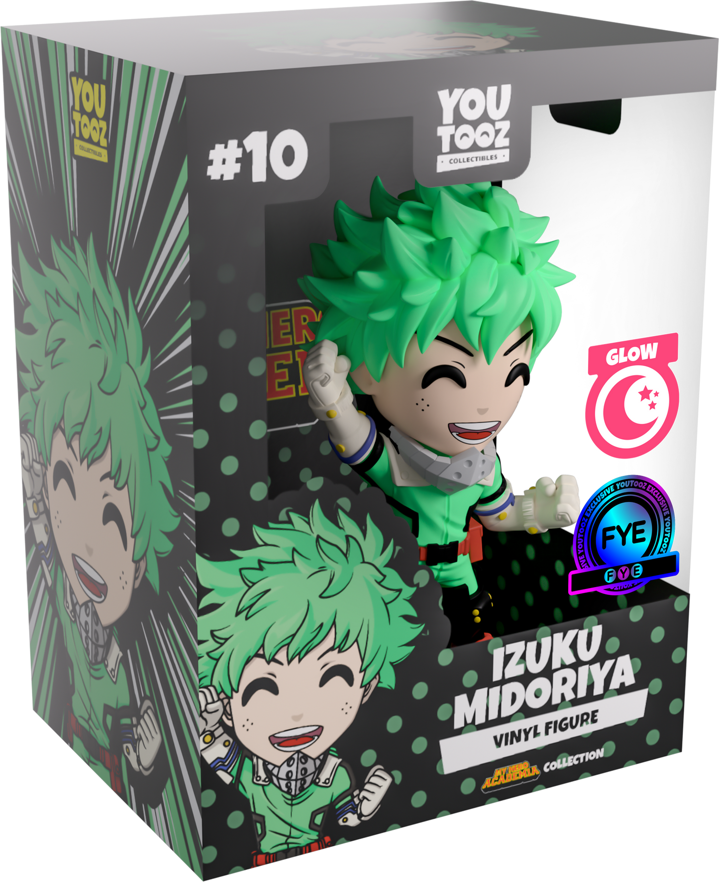 Im Dunkeln leuchtender Izuku Midoriya
