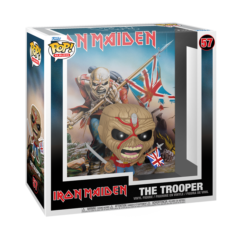 pop albums iron maiden the trooper 57