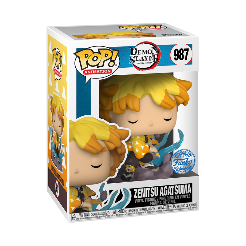 Funko Pop! Zenitsu Agatsuma en Transformation