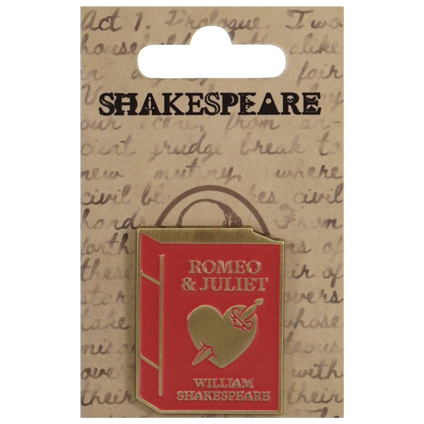 Pin’s Shakespeare - Roméo et Juliette