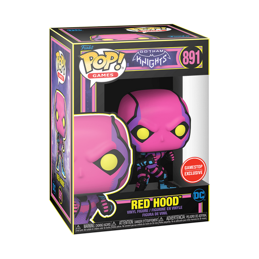 pop red hood black light 891