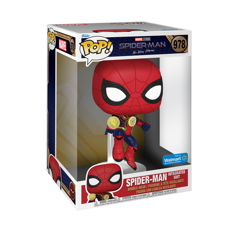 pop jumbo spider man integrated suit 978