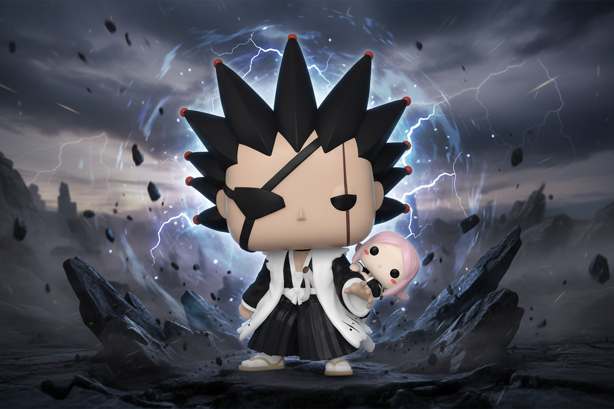 Funko Pop! Kenpachi Zaraki avec Yachiru Kusajishi – Bleach