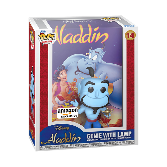 Funko Génie avec sa Lampe (SE) - Pop! VHS Covers – Disney