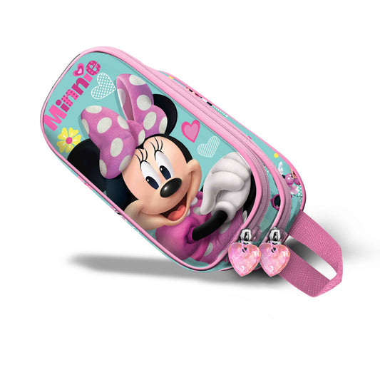 Double 3D Disney Minnie Mouse "Pose" Pencil Case