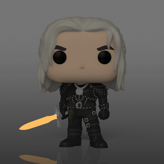 Geralt mit Schwert (Glühen)