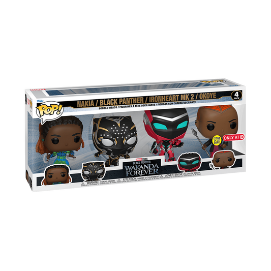 Pop! Black Panther: Wakanda Forever 4er-Pack (SE)