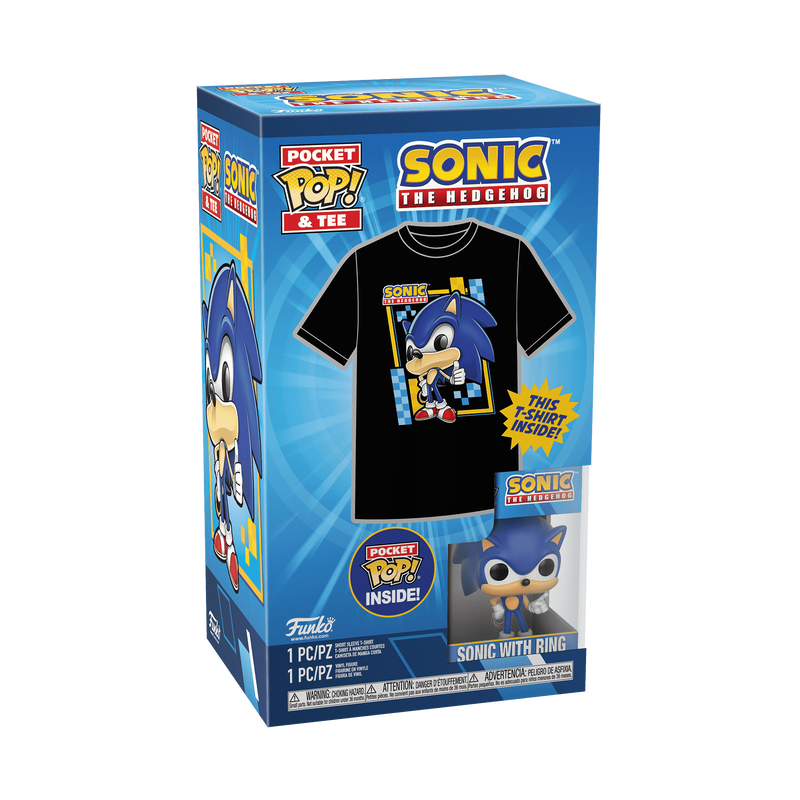 Sonic the Hedgehog – Pocket Pop! & Kinder-T-Shirt