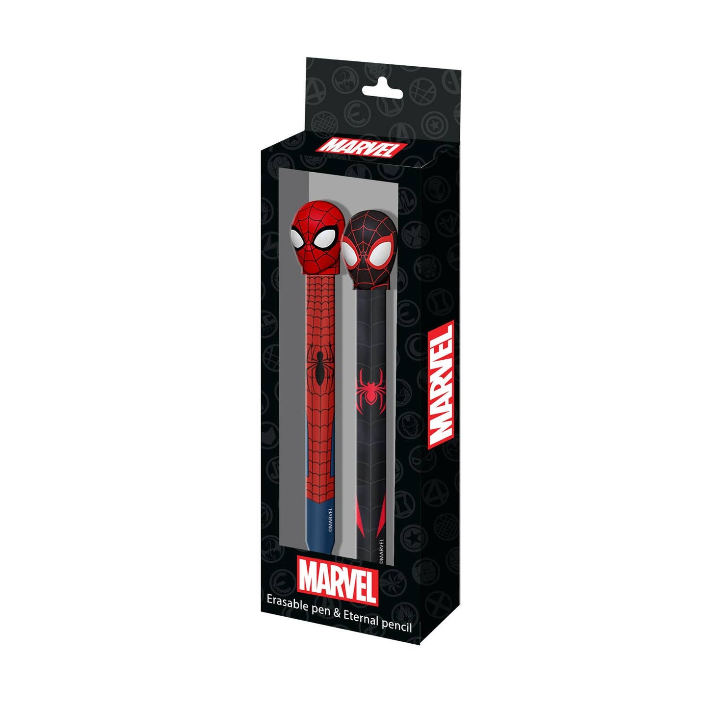 Spiderman - Eternal Pencil Pack + Erasable Gel Pen