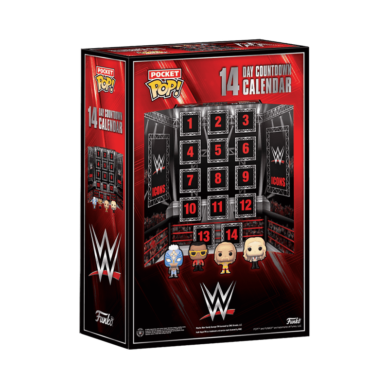 WWE Advent calendar - Pocket Pop!