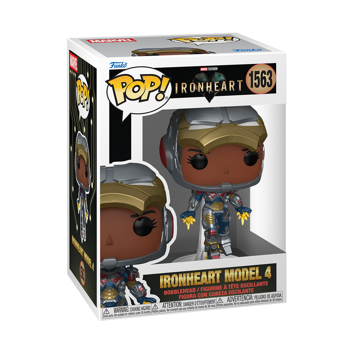 Funko Pop! Ironheart Model 4 #1563 - vue officielle 1