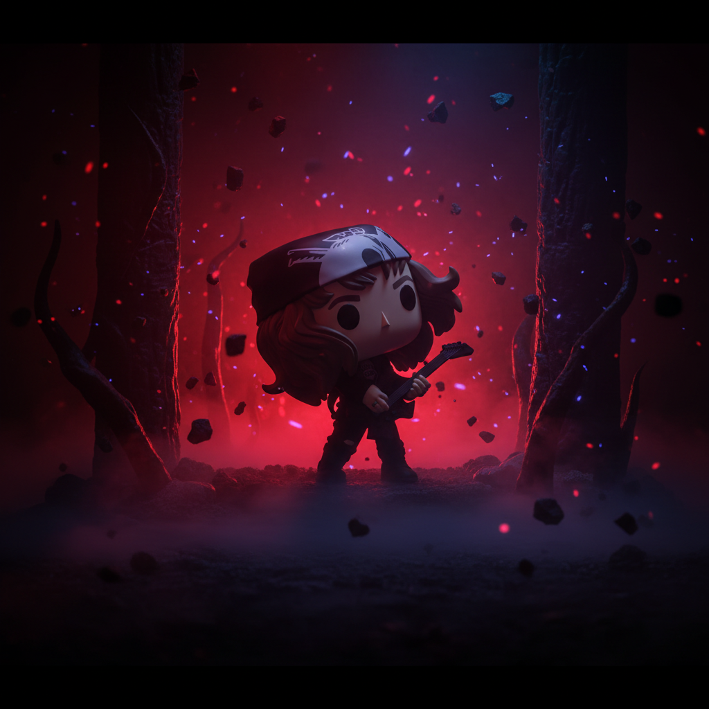 Funko Eddie avec Guitare – Stranger Things
