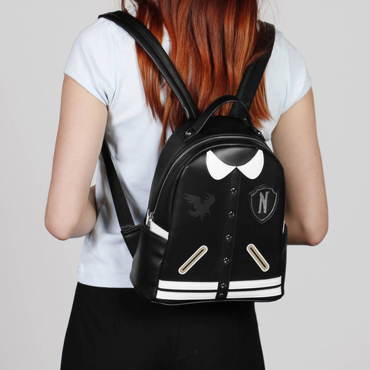 Mercredi Varsity Casual-Sac à dos Casual, Noir