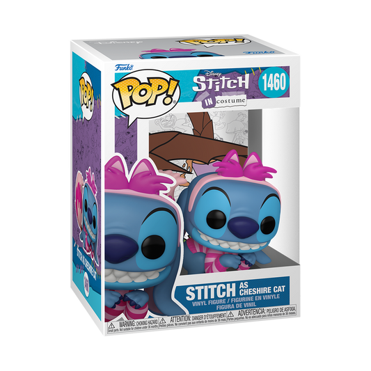 Pop! Stitch als Grinsekatze