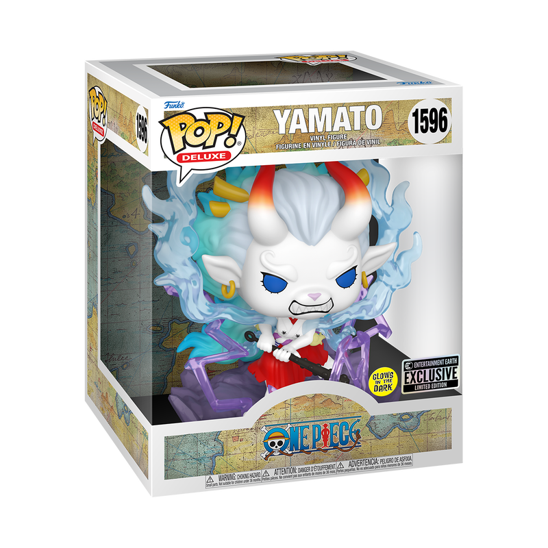 Funko Pop! Deluxe Yamato (Man-Beast Form) (Glow) – One Piece