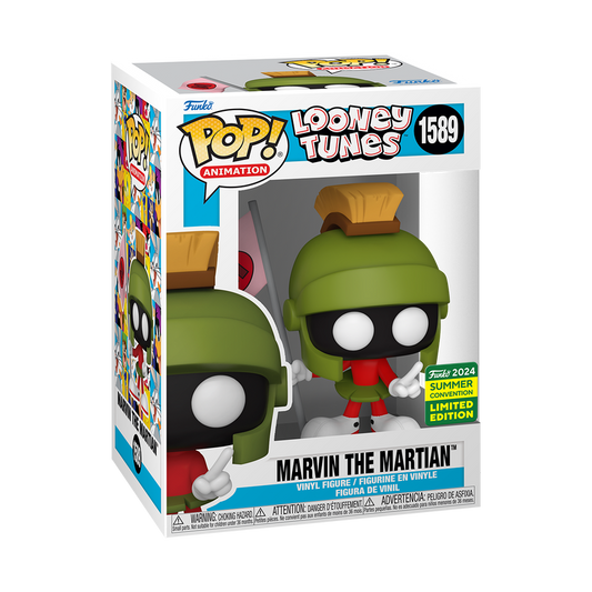 Funko Pop! Marvin le Martien avec Drapeau Martien – Looney Tunes