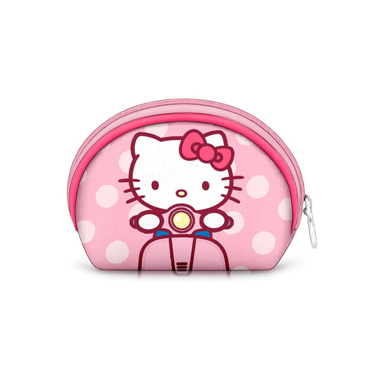 Hello Kitty Casual Oval Coin Purse "Motorbike"