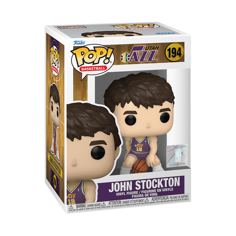 Funko Pop! John Stockton avec Maillot Violet – NBA
