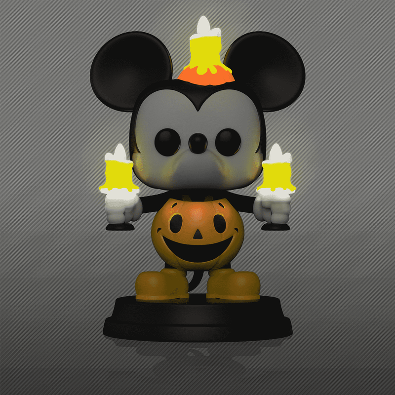 Pop! Super Mickey Mouse en Costume de Citrouille Lumineux #1493