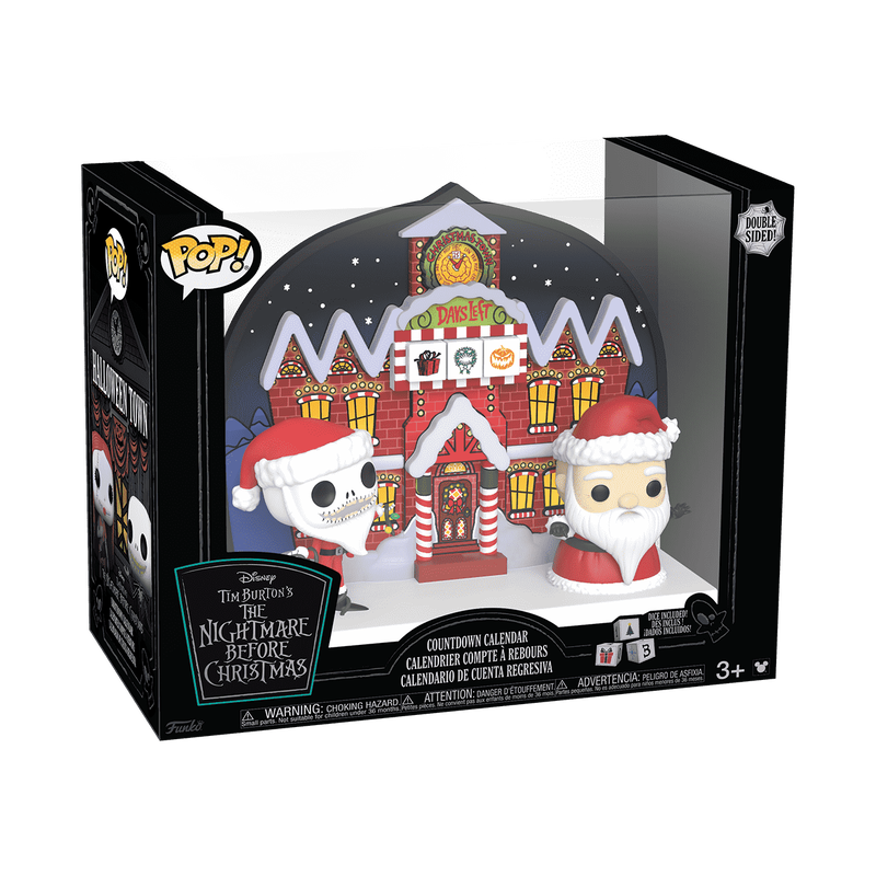 Funko Pop! The Nightmare Before Christmas Dual-Sided Countdown Calendar – L'Étrange Noël de monsieur Jack