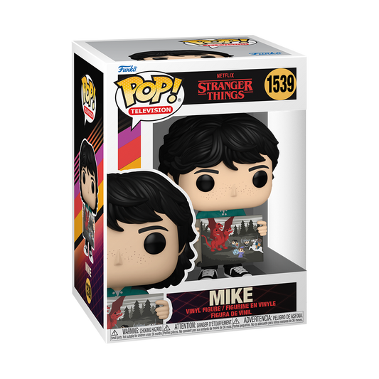 Funko Mike Wheeler avec peinture