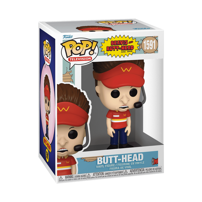 Pop! Butt-Head (Burger World Uniform)